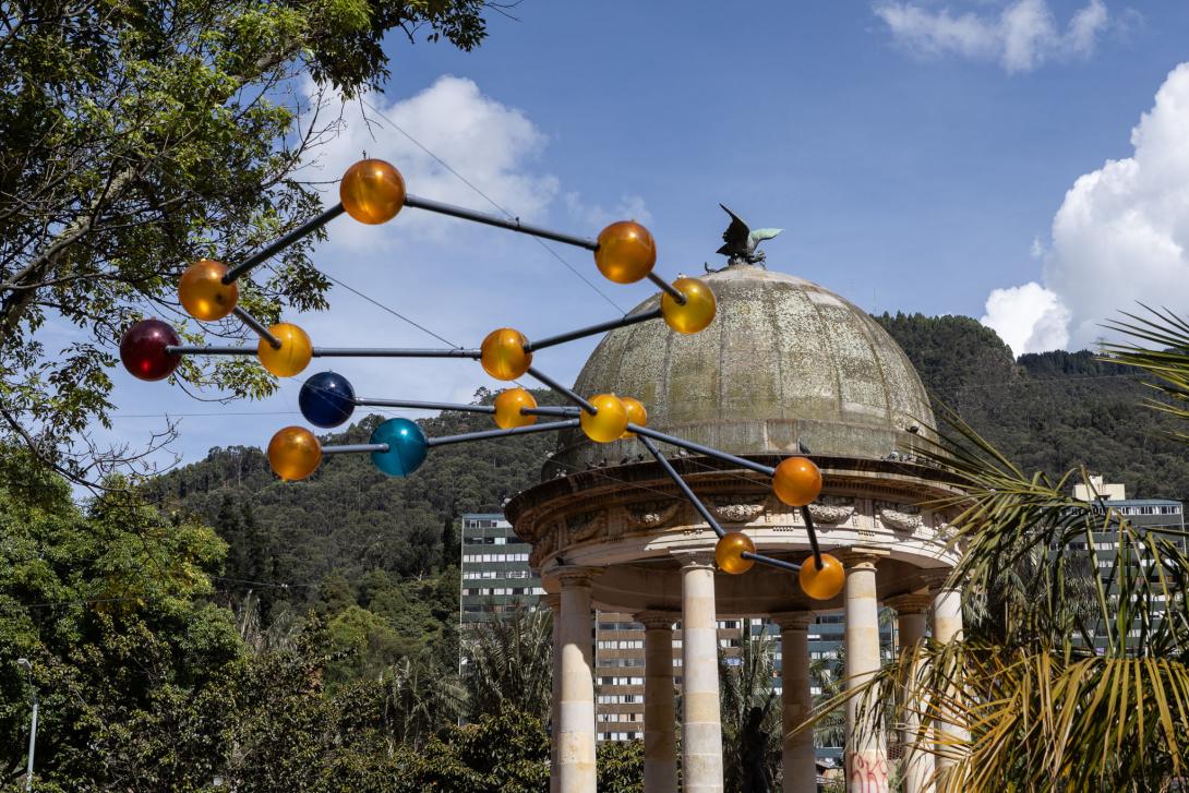 Parque de los periodistas Gabriel García Márquez